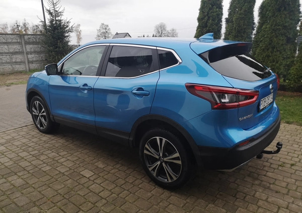 Nissan Qashqai cena 65800 przebieg: 96000, rok produkcji 2018 z Oborniki małe 37